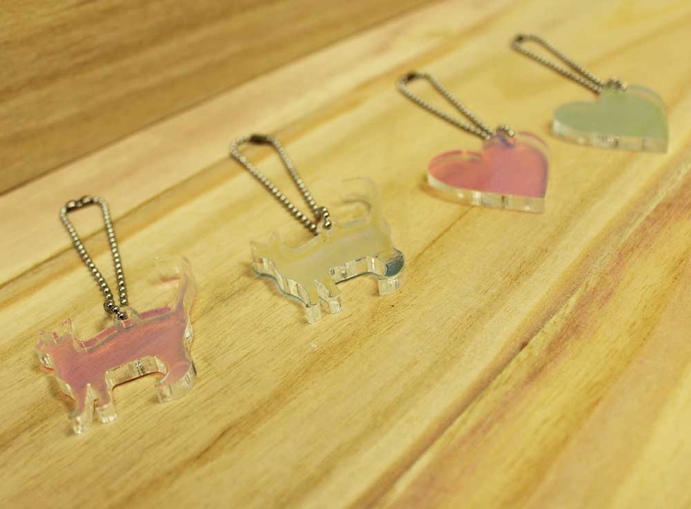 セプテットフィルム+アクリルのキーホルダー