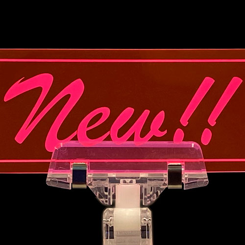 ネオン風文字POP